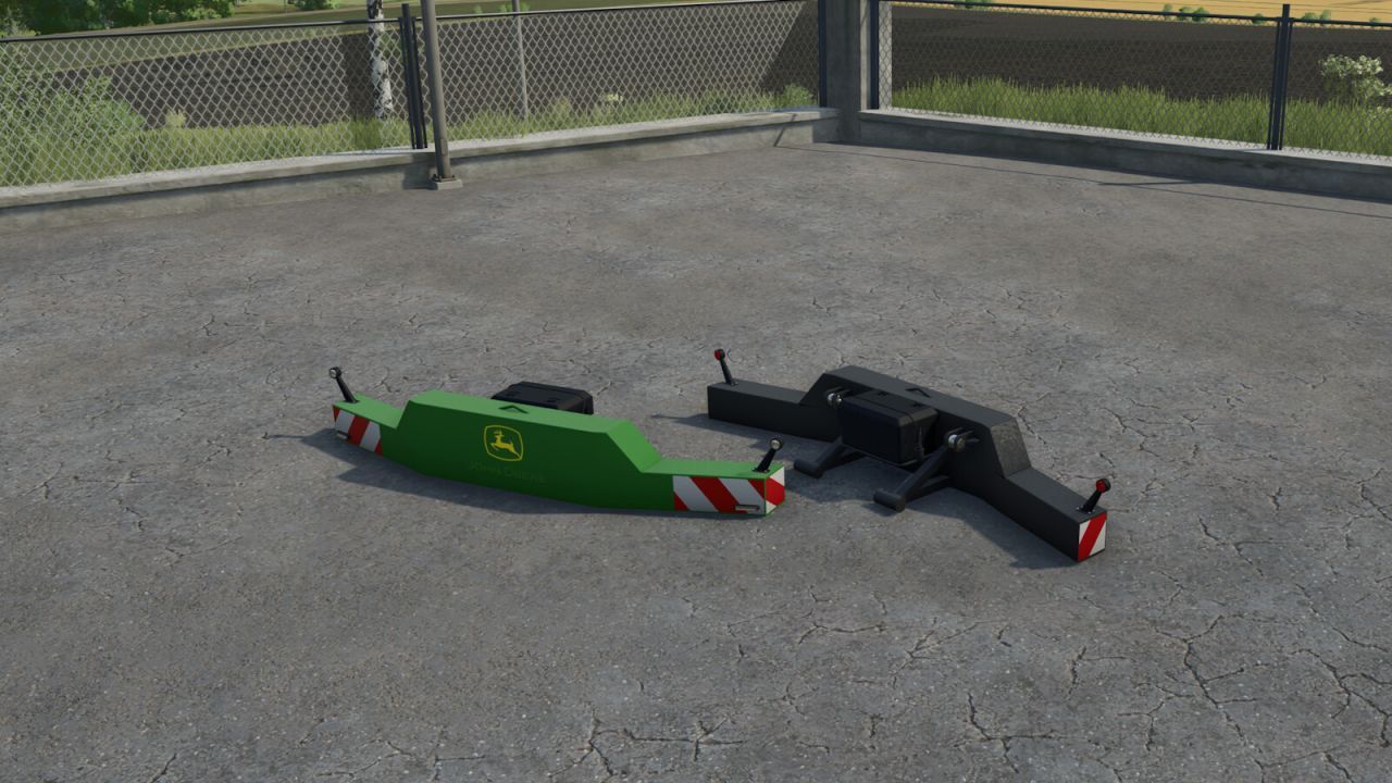 Efektywny Mod Multi-Brand Bumper Weight dla Farming Simulator 25