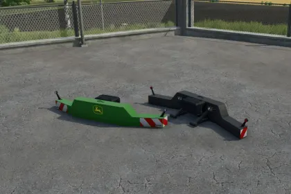 Efektywny Mod Multi-Brand Bumper Weight dla Farming Simulator 25 — 2