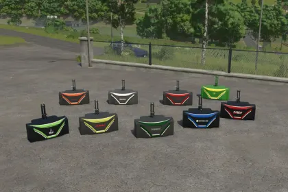 Effective Weight ST900 Lizard for Your Tractors in Farming Simulator 25