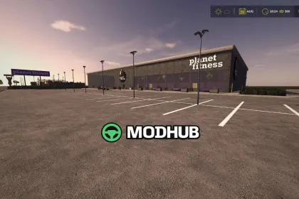 Mod für Dekorationen Planet Fitness v1000 für Farming Simulator 25