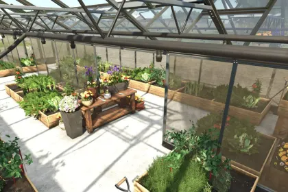 Ефективна Теплиця з Виробництвом Консервованих Продуктів для Farming Simulator 25 — 2