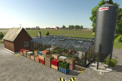 Ефективна Теплиця з Виробництвом Консервованих Продуктів для Farming Simulator 25 — 6