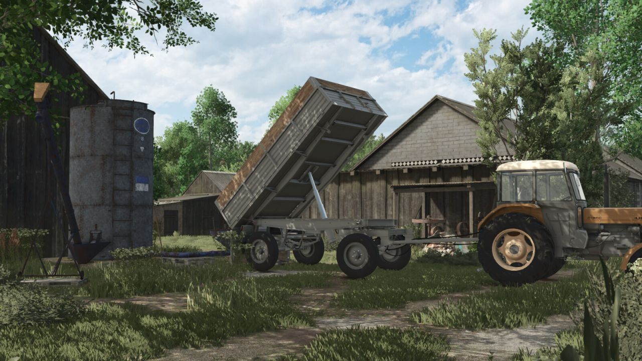 Ефективний Мод Old Grain Silo для Farming Simulator 25