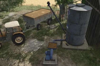 Ефективний Мод Old Grain Silo для Farming Simulator 25 — 2