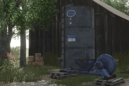 Ефективний Мод Old Grain Silo для Farming Simulator 25 — 3