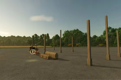 Ефективний Мод на Будівлю Скла для Farming Simulator 25 — 2