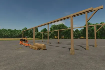 Ефективний Мод на Будівлю Скла для Farming Simulator 25 — 3