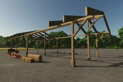 Ефективний Мод на Будівлю Скла для Farming Simulator 25 — 4