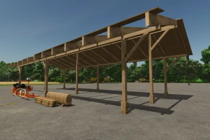 Ефективний Мод на Будівлю Скла для Farming Simulator 25 — 5