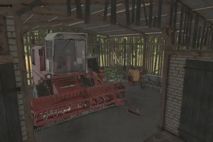 Effizientes Lager mit Überdachung für Farming Simulator 25 — 2