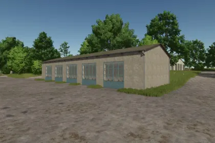 Efektywny Garaż Konkretny dla Farming Simulator 25