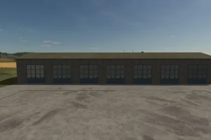 Efficient Concrete Garage for Farming Simulator 25 — 5