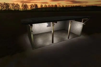 Новий Три-приміщенний Склад для Farming Simulator 25 — 3