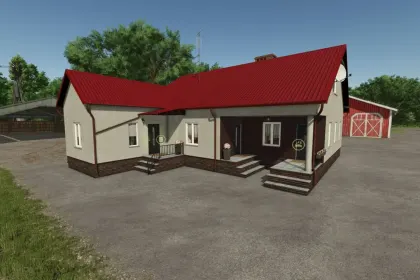 Nowy Duży Polski Dom dla Farming Simulator 25