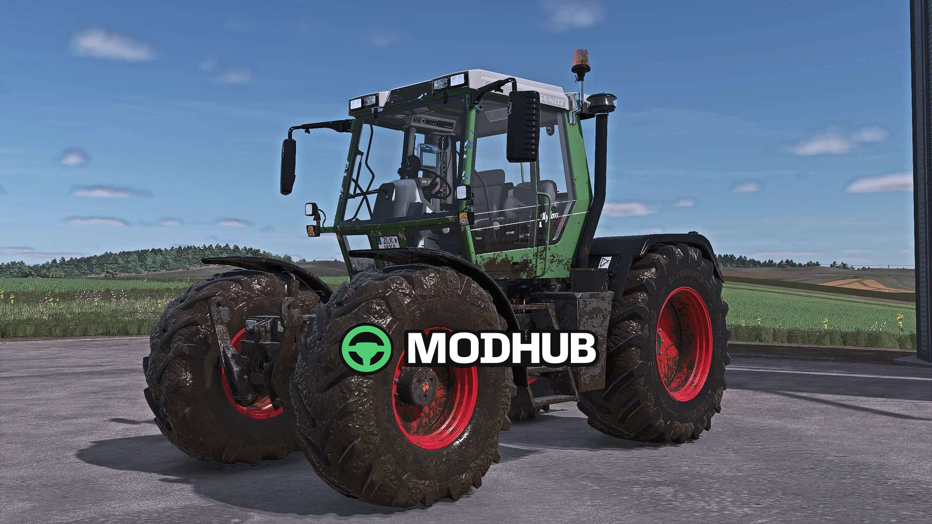 Mod na Traktory Fendt Xylon 524 Pack v1000 dla Farming Simulator 25