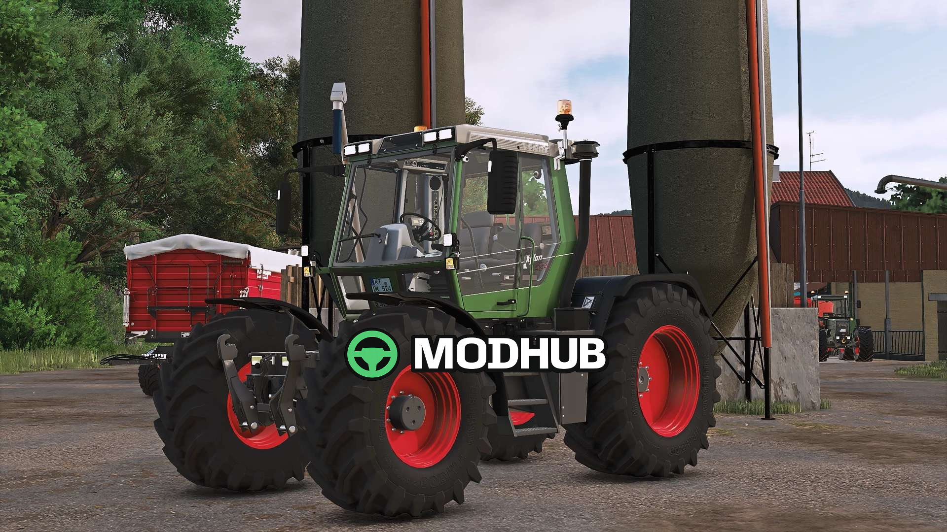 Мод на Трактори Fendt Xylon 524 Pack v1.0.0.0 для Фермер Симулятор 25