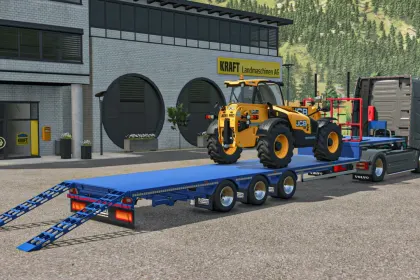 Efficient Camara Straw Bale Semi-Trailer for Straw Transport — 3