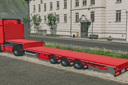 Efficient Camara Straw Bale Semi-Trailer for Straw Transport — 4