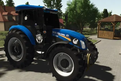 Ефективний Трактор New Holland TD Series для Farming Simulator 25