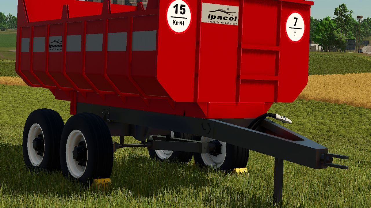 Ефективний Причіп Ipacol 7T для Farming Simulator 25