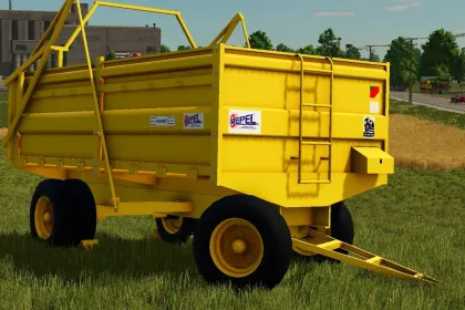 Efficient Trailer Mepel VBC 6000T for Farming Simulator 25
