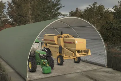 Efektywny Mod Metal Arch Hall dla Farming Simulator 25