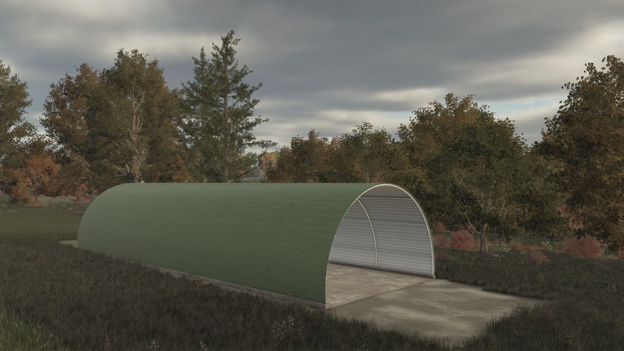 Efektywny Mod Metal Arch Hall dla Farming Simulator 25