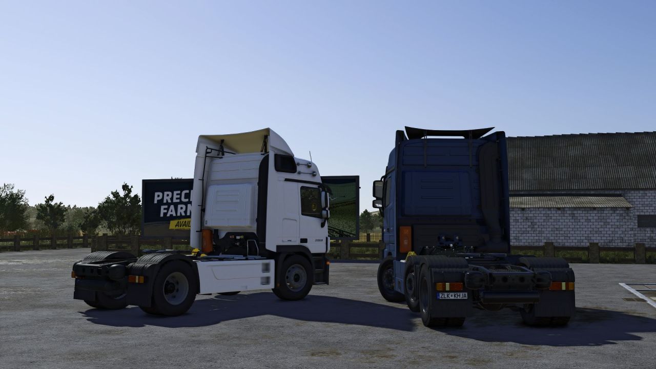 Efektywny Ciężarówka Mercedes Actros MP3 dla Farming Simulator 25