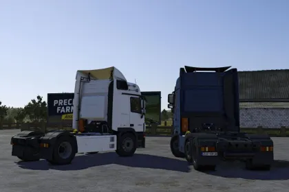 Ефективний Вантажівка Mercedes Actros MP3 для Farming Simulator 25 — 2