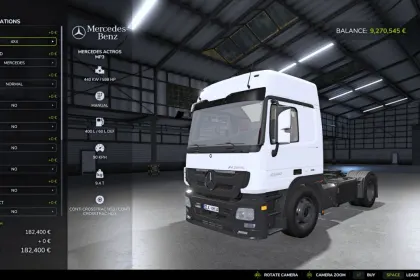 Ефективний Вантажівка Mercedes Actros MP3 для Farming Simulator 25 — 5
