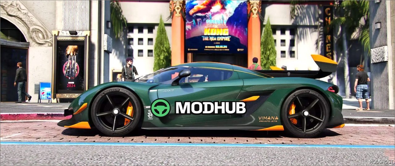 Koenigsegg Jesko Vimana: Futuristic Hypercar Mod