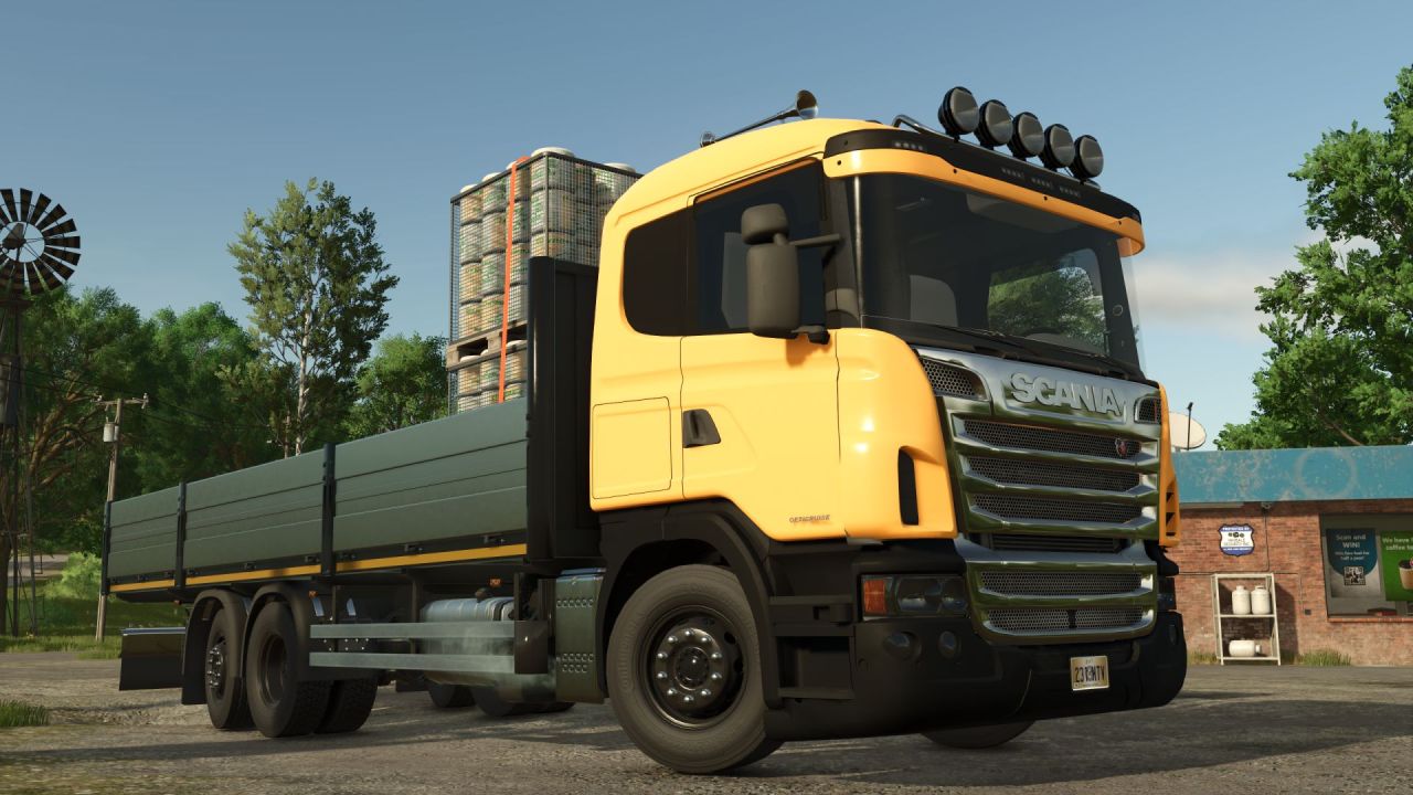 Efficient Truck Scania R XXL for Farming Simulator 25