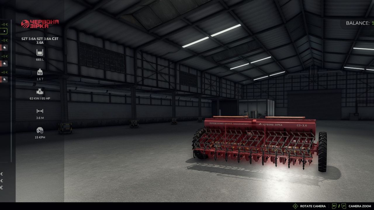 Ефективний Мод SZT 3.6A для Farming Simulator 25