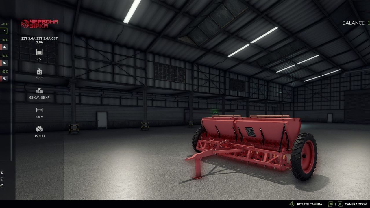 Ефективний Мод SZT 3.6A для Farming Simulator 25