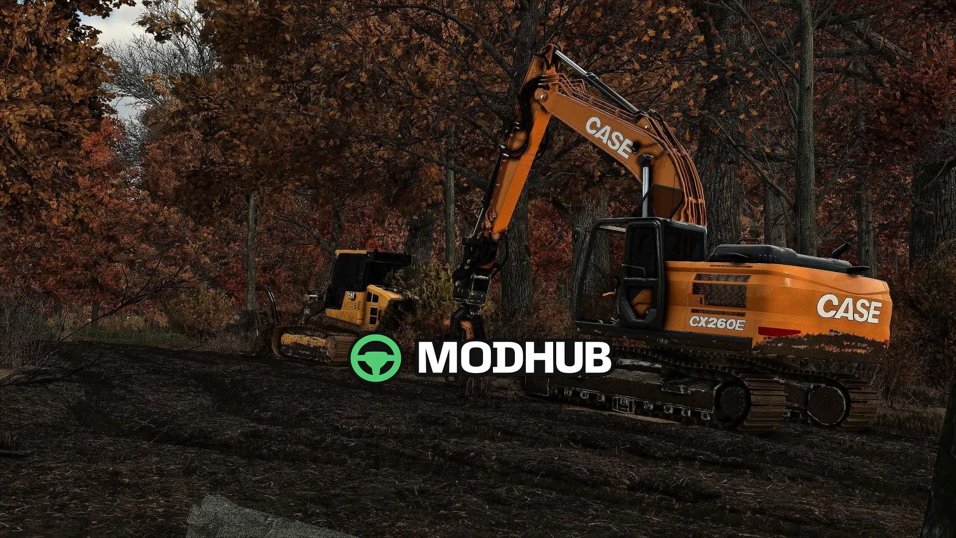 Мод на Будівельна техніка Linkbelt 260 для Фермер Симулятор 25