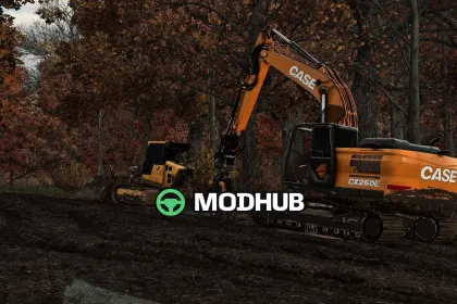 Мод на Будівельна техніка Linkbelt 260 для Фермер Симулятор 25