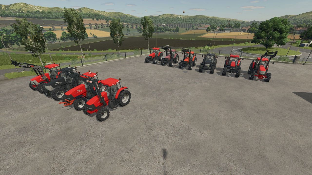 Ефективний Трактор Case IH Maxxum MX та McCormick MTX для Farming Simulator 25