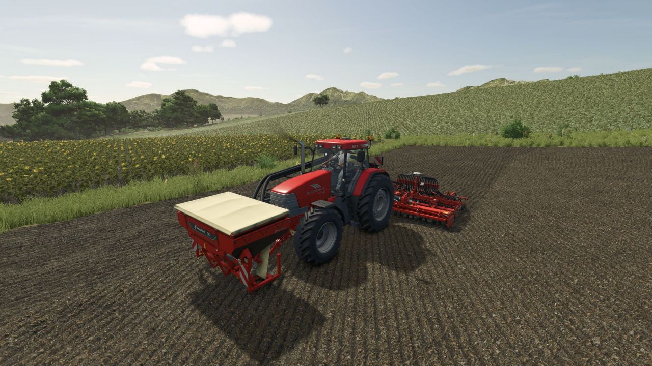 Ефективний Трактор Case IH Maxxum MX та McCormick MTX для Farming Simulator 25