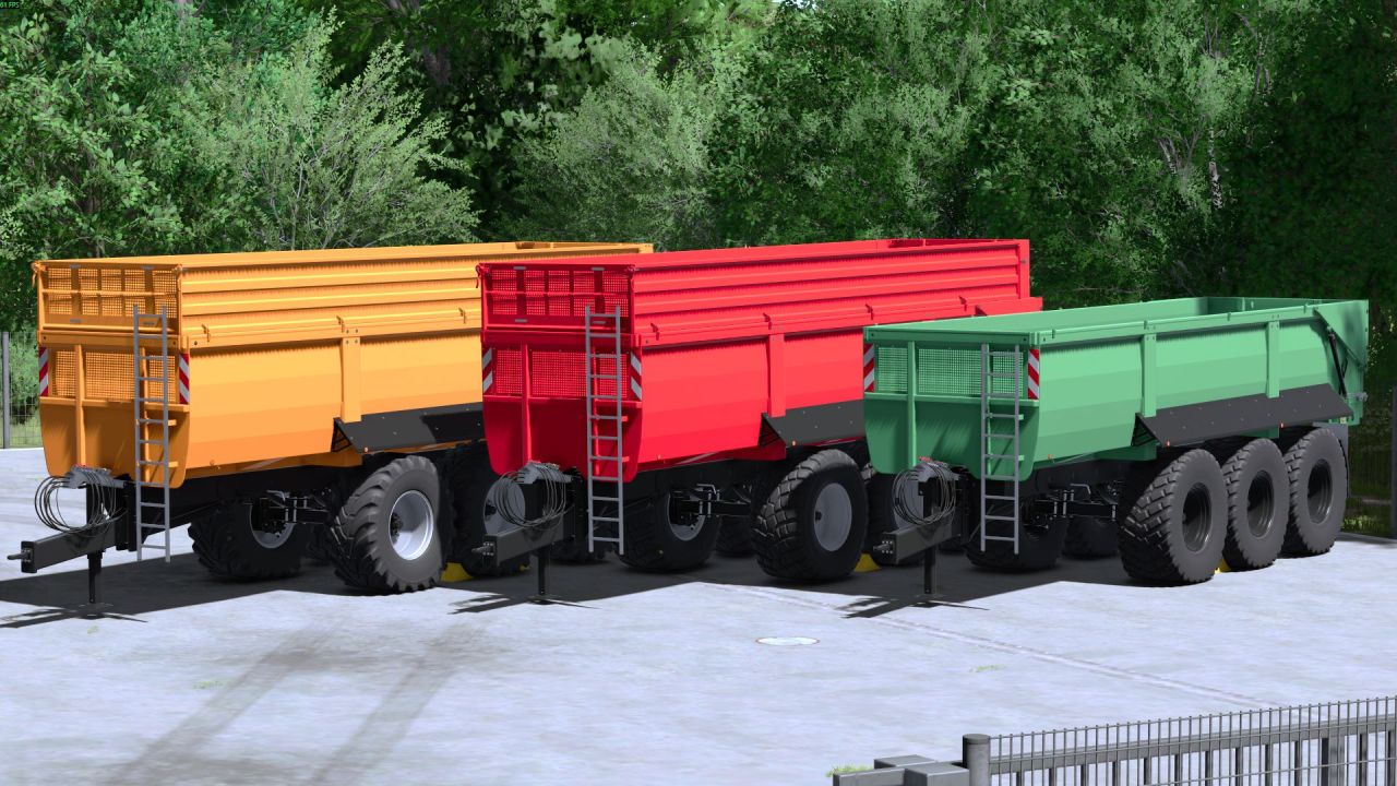 Ефективний Причіп Brantner TR 34090/2 PT+ для Farming Simulator 25