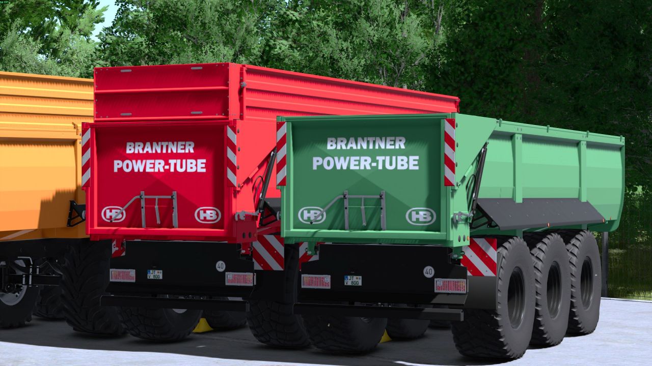 Ефективний Причіп Brantner TR 34090/2 PT+ для Farming Simulator 25