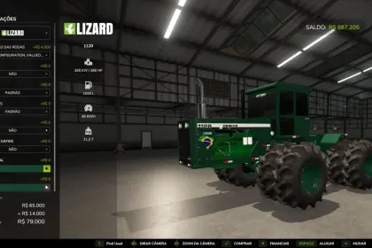 Efektywny Traktor ENGESA dla Farming Simulator 25