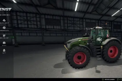 Leistungsstarker Traktor Fendt 1000 Vario Gen2 mit Beeindruckender Produktivität — 2