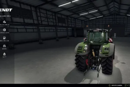Leistungsstarker Traktor Fendt 1000 Vario Gen2 mit Beeindruckender Produktivität — 3