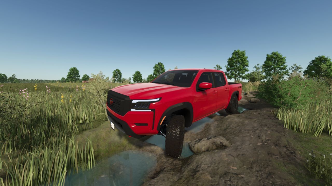 Новий Потужний Nissan Frontier Pro-4X для Farming Simulator 25