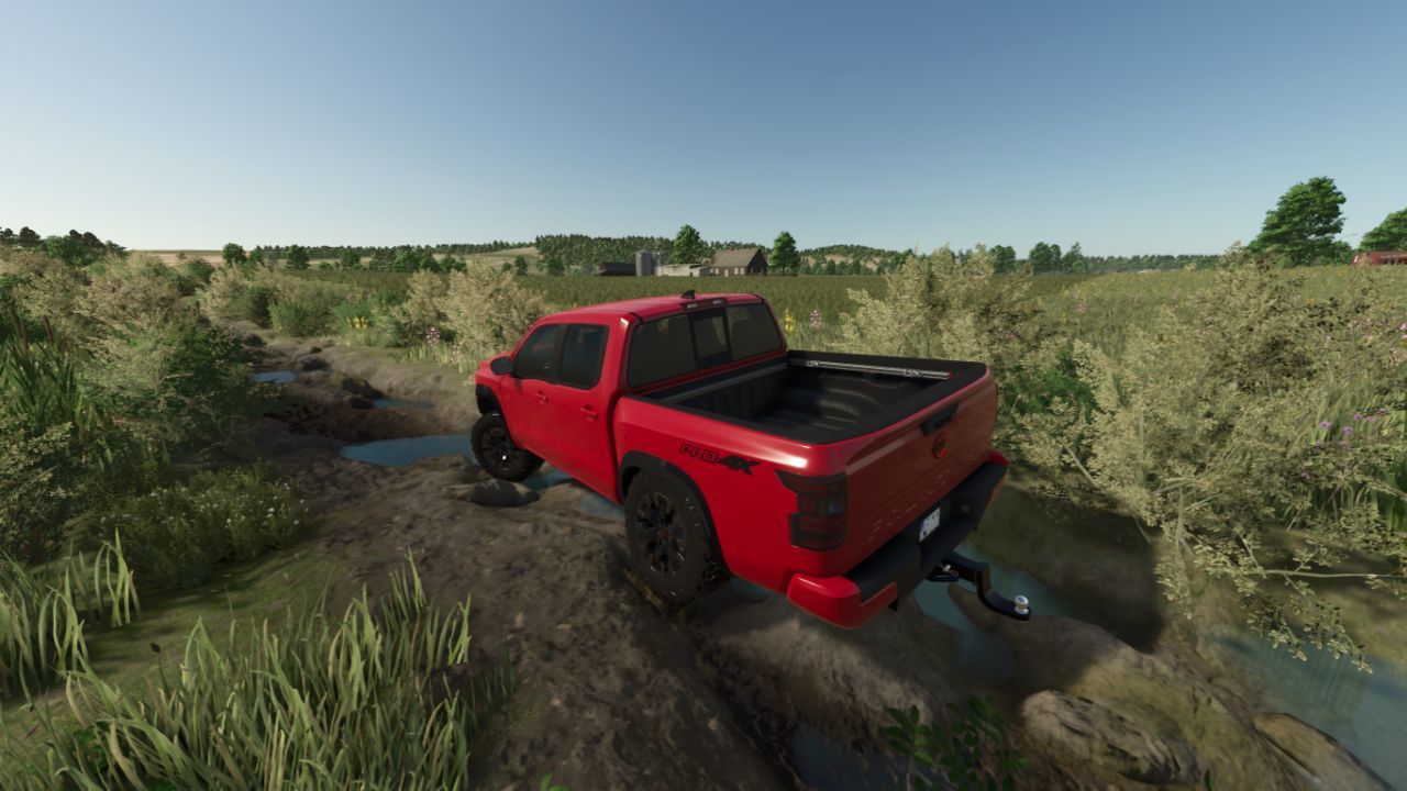 Новий Потужний Nissan Frontier Pro-4X для Farming Simulator 25