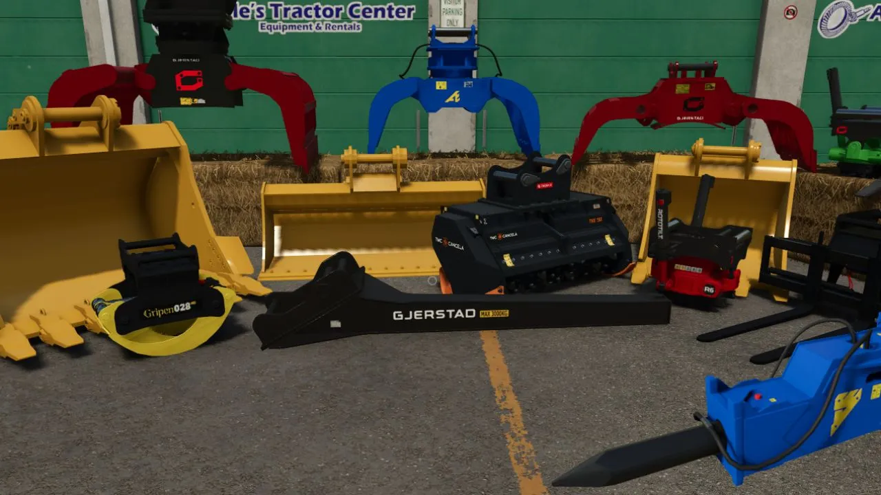 Пак Gjerstad для Farming Simulator 25