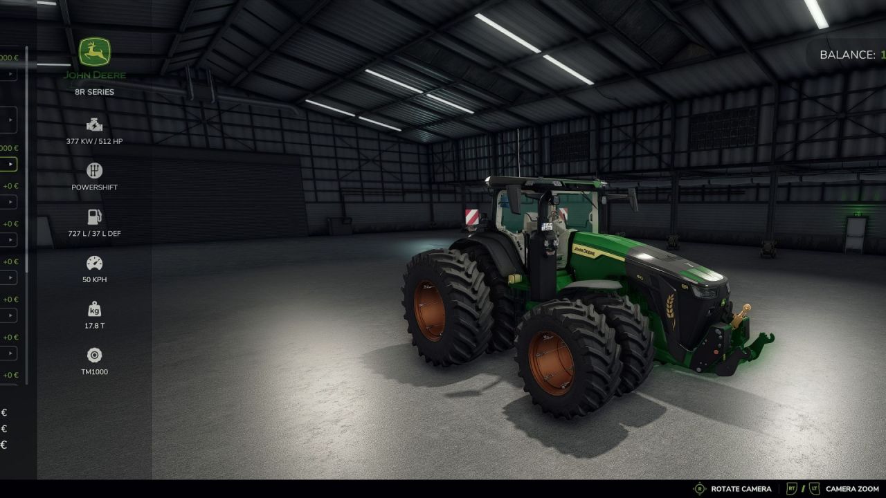 Потужний Трактор John Deere 8R Edit для Ефективного Землеробства