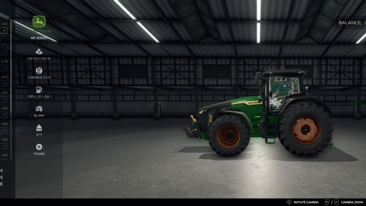 Потужний Трактор John Deere 8R Edit для Ефективного Землеробства