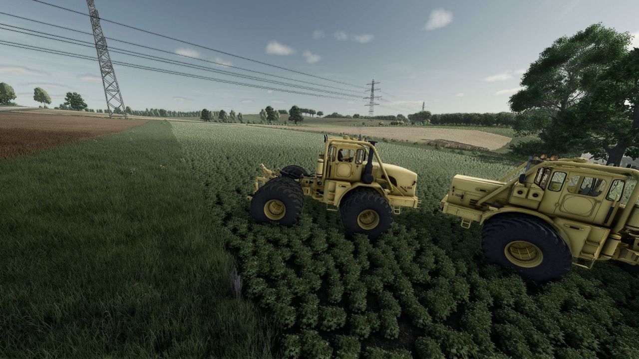 Потужний Трактор K-700 для Farming Simulator 25