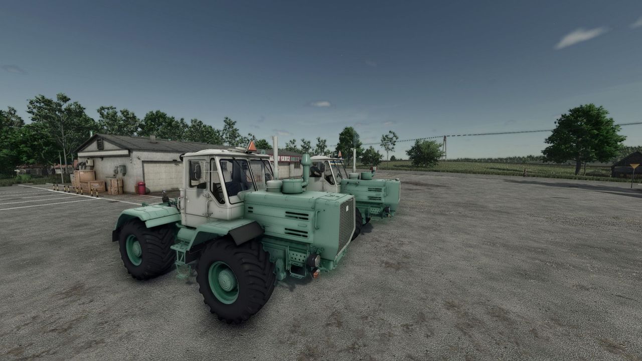 Leistungsstarker Traktor T-150K AF UA für Farming Simulator 25